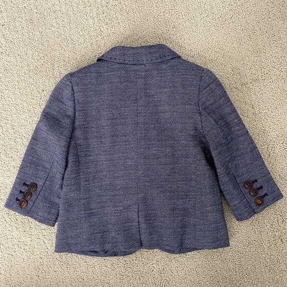 Baker by Ted Baker 6-12 month herringbone blazer - Picture 4 of 8